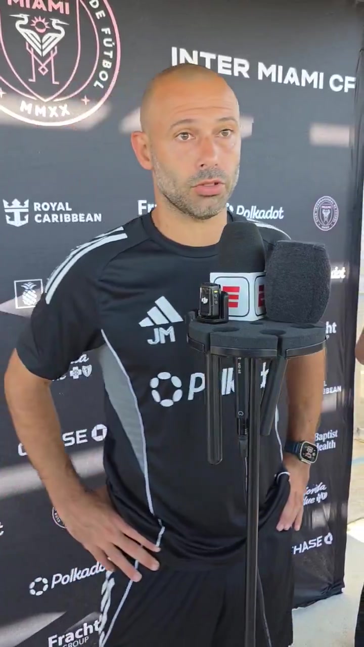 马斯切拉诺：梅西入选本轮战洛杉矶银河大名单，他周三已随队训练