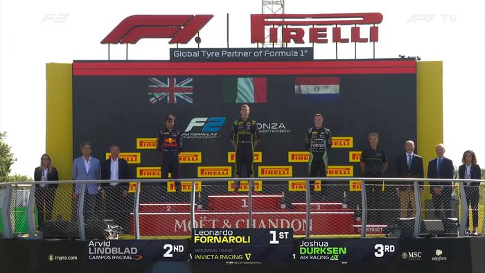 赛程表-福纳罗利完成蒙扎意大利国歌任务