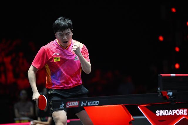 梁靖崑王楚钦坚守住了男单阵地 “莎头”荣膺三连冠